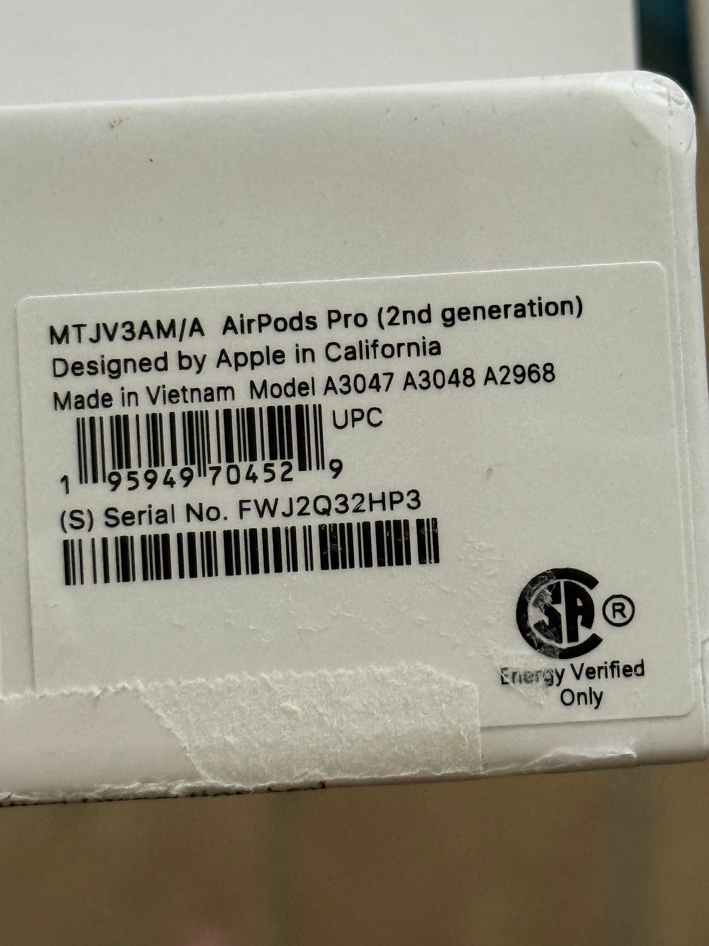 Apple AirPods Pro 2nd Gen (USB-C Model)