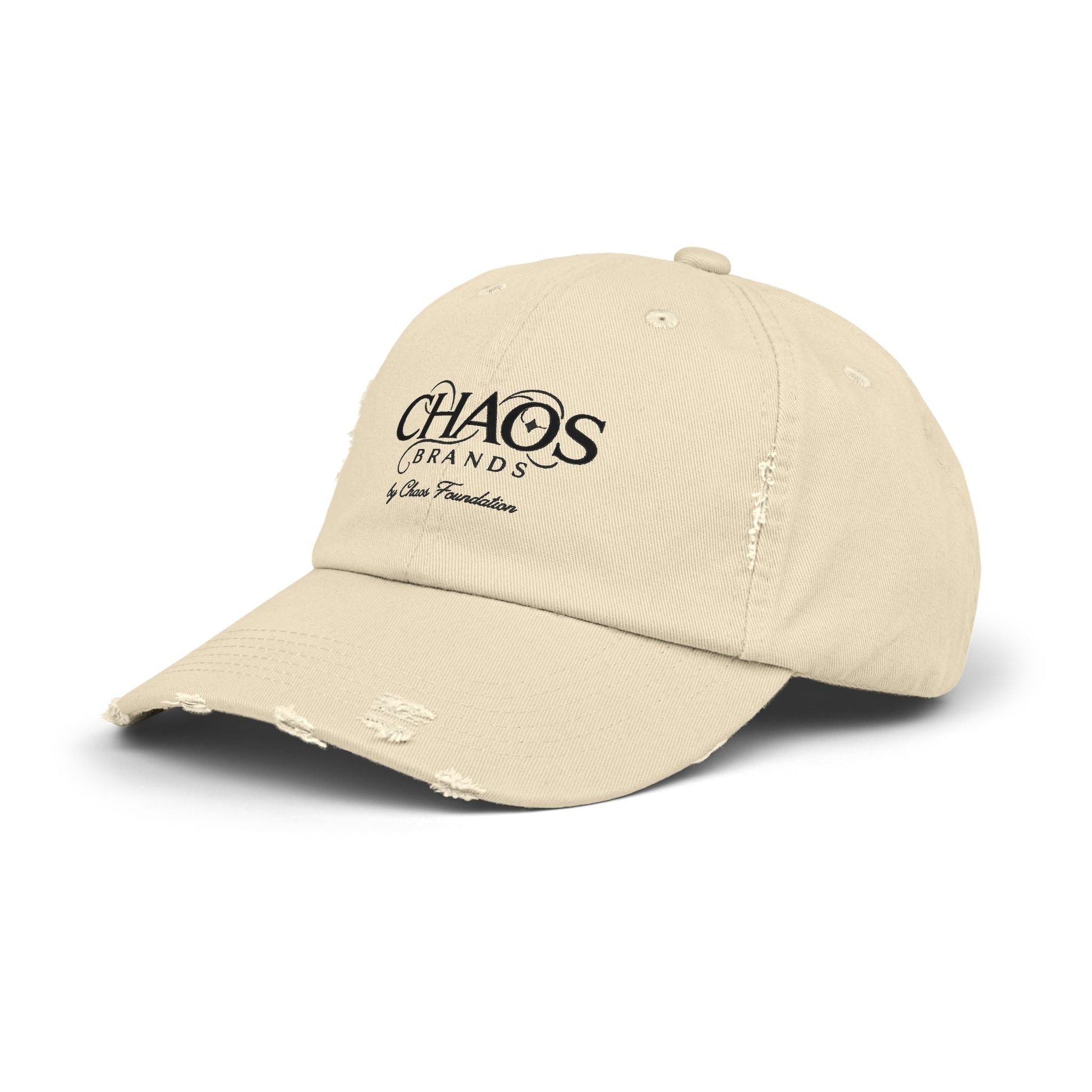 Chaos Brands Distressed Designer Hat