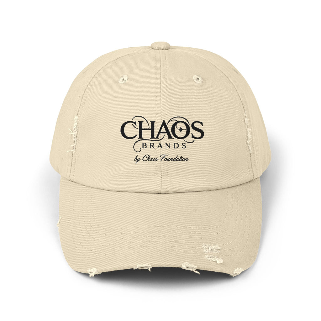Chaos Brands Distressed Designer Hat