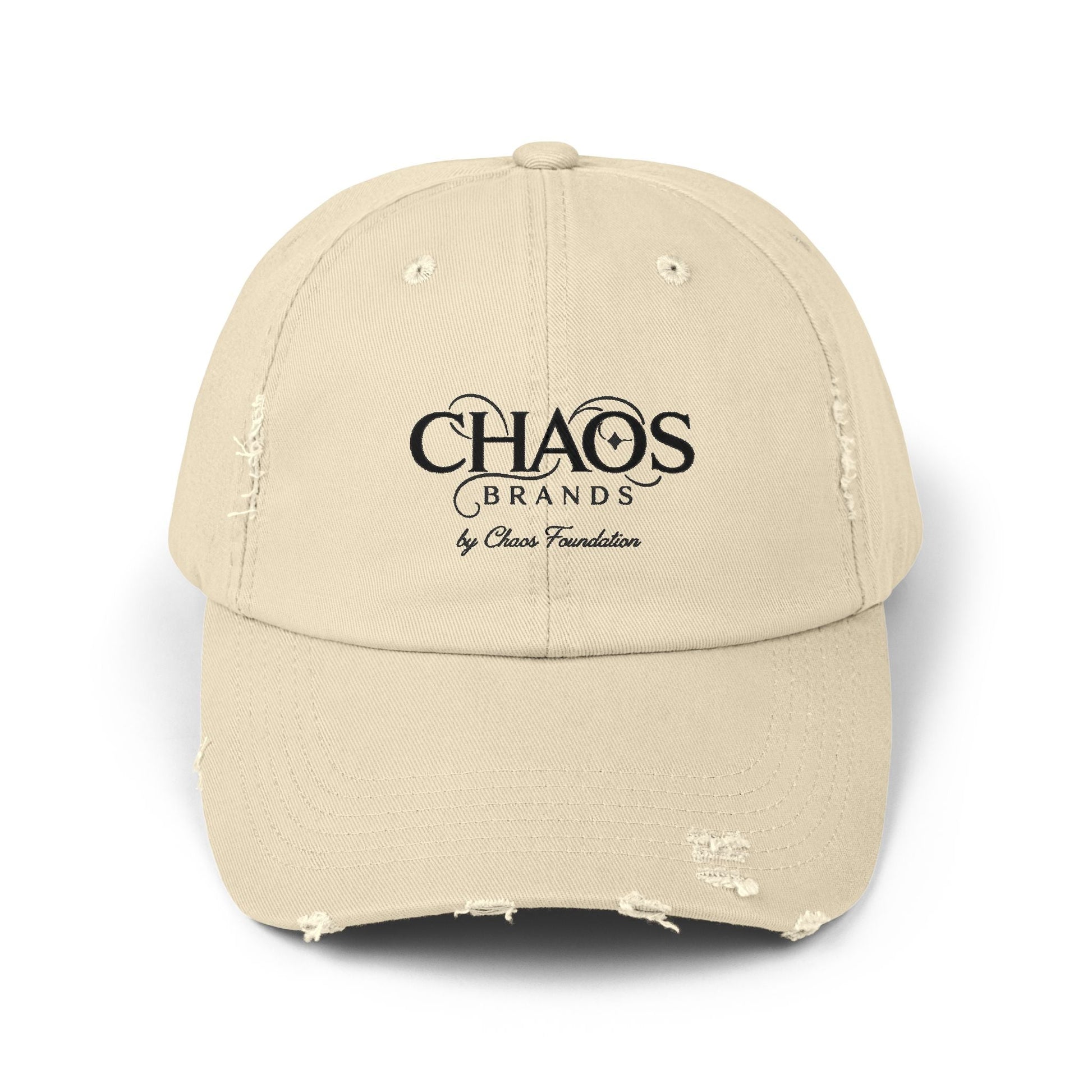 Chaos Brands Distressed Designer Hat