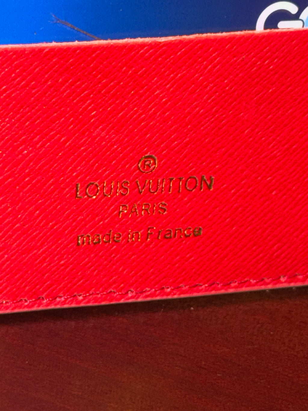 Louis Vuitton x Supreme EpiRed Wallet